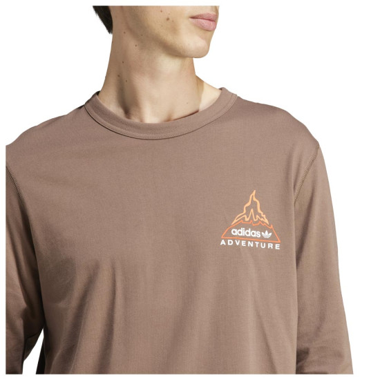Adidas Ανδρική μακρυμάνικη μπλούζα Adventure Graphic LS